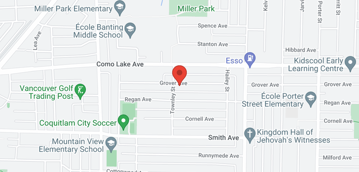 map of 836 GROVER AVENUE